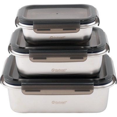 Outwell Camper Food Box Set Цвят: сив