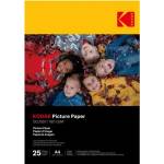 Kodak Фотохартия KODAK Picture - висок гланц, 180 г, A4, 21x29, 7 см, 25 бр. KO-9891624 (KO-9891624)