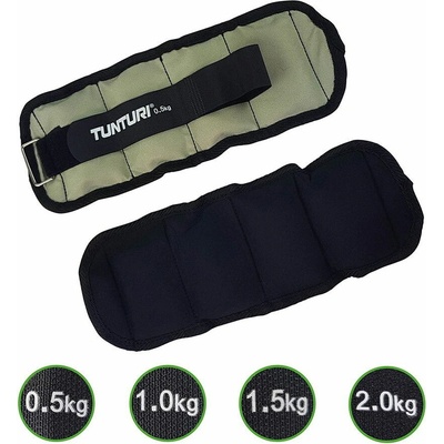 TUNTURI Závaží na zápěstí/kotník neoprén 2 x 1,5 kg
