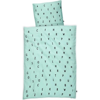 Design Letters Бебешко спално бельо AJ Vintage ABC Kids тюркоазено (20202600-turquoise)