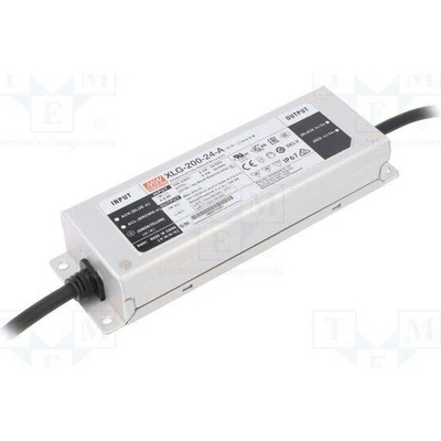 MEAN WELL XLG-200-24-A Napájecí zdroj: spínaný; LED; 200W; 24VDC; 4,15÷8,3A; 100÷305VAC