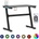 vidaXL 90x60x75 cm Z Black Led (325418)