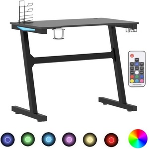 vidaXL 90x60x75 cm Z Black Led (325418)