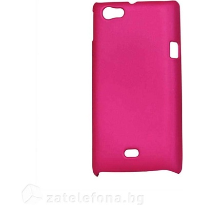 Пластмасов калъф за Sony Xperia Miro - розов