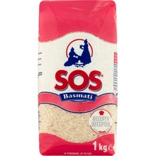 SOS Rýže dlouhozrnná Basmati 1 kg