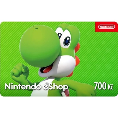 Nintendo dárkový poukaz 700Kč