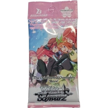the quintessential quintuplets movie booster box Specials Premium Enjoy a battle of approaches in which the quintuplets approach Futaro and become his bride Weiss Schwarz TCG The Quintessential