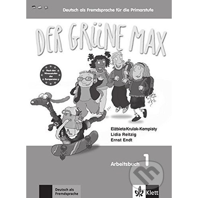 DER GRÜNE MAX 1 ARBEITSBUCH mit AUDIO CD - KRULAK, KEMPISTY,...