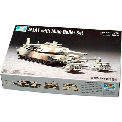 Trumpeter M1A1 with Mine Roller Set 1:72