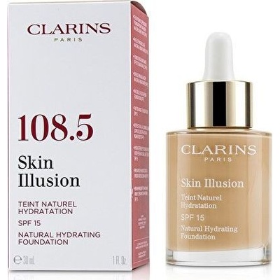 Clarins Hydratačný make-up Skin Illusion SPF15 Natura l Hydrating Foundation 108.5 Cashew 30 ml