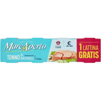 Mare Aperto tuniak vo vlastnej šťave 4x80g