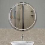 Lidiya Mirror Огледало за баня LED осветление LM Abyss Glow 700×700мм