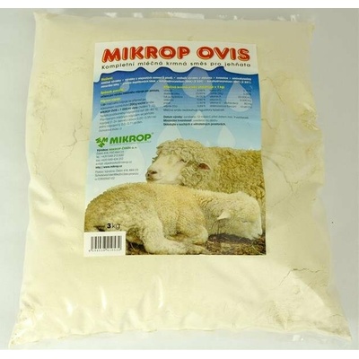 Mikrop ovis kompletná mliečna zmes jahňatá / kozľatá 3 kg