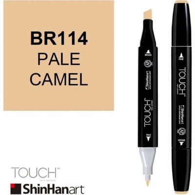 Shinhan Touch Twin Marker BR114 Pale Camel