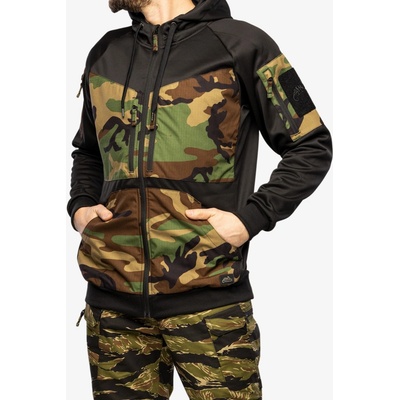 Mikina Helikon-Tex Rogue US černá woodland – Zboží Mobilmania