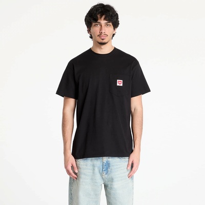Carhartt WIP S/S Pocket Heart T-Shirt Black/Red
