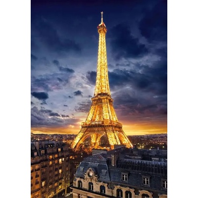 Clementoni - Puzzle Compact Eiffel Tower - 1 000 piese