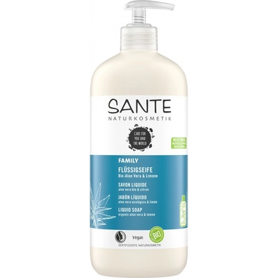 Sante tekuté mydlo Family s bio aloe vera a limetkou 500 ml