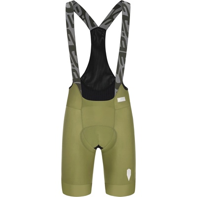 Q36.5 Мъжки клин за колоездене Q36.5 Gregarius Pro Bib Shorts Cycling bottoms - Drab Green (055-3121-0214)