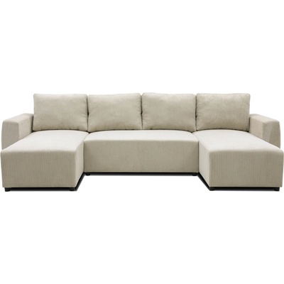 PGS П-образен разтегателен диван pharell-u, Перла (hfpgspharellua140252)