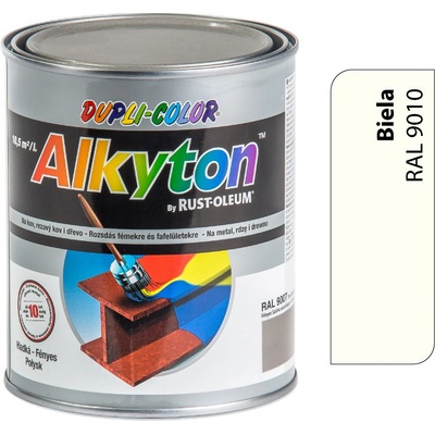 Rust Oleum Alkyton Lesklá R9010 biela 250ml