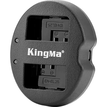 KingMa Двойно зарядно за батерия EN-EL25 за Nikon Z30 Z50 ZFC