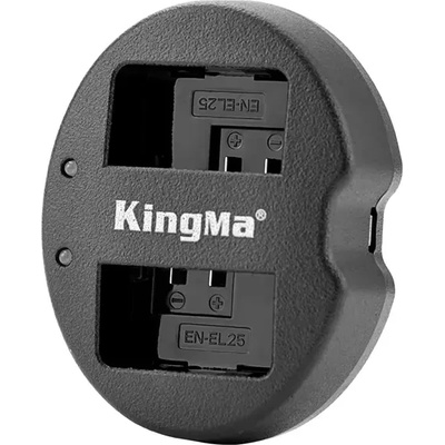 KingMa Двойно зарядно за батерия EN-EL25 за Nikon Z30 Z50 ZFC