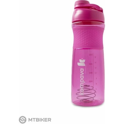 Kompava Sportmixer Twist šejker, 820 ml, ružová