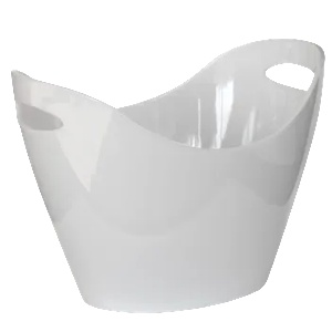 Horecano HORECANO-Поликарбонатна шампаниера 34x25xh25.5cm 5.5L БЯЛА (TM97-13) (01940010)