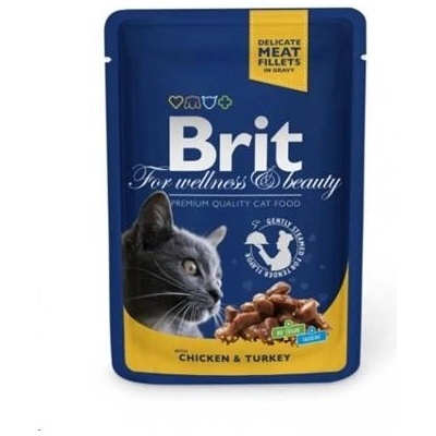 Brit Cat Premium Pouches kura morka 100 g