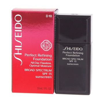 Shiseido Perfect Refining Moisturizing Liquid Foundation D10 Golden Brown SPF 15 30 ml
