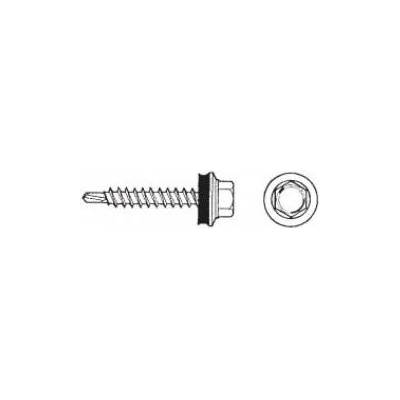 Self-tapping screw 4.8*70mm ral 9006