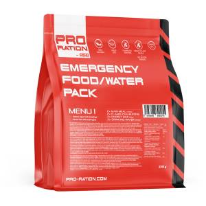 Adventure Menu Emergency food/water pack, Menu I Цвят: червен
