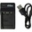 VHBW Зарядно за батерия Sony NP-FT1 / NP-BD1 / NP-FR1, MicroUSB (800109708)