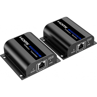 PREMIUMCORD HDMI extender na 60m přes jeden kabel Cat5e/Cat6 - khext60