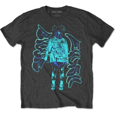 Billie Eilish Neon Graffiti Logo Charcoal Grey XL Риза (<![CDATA[BILLIETS43MC04]]>)