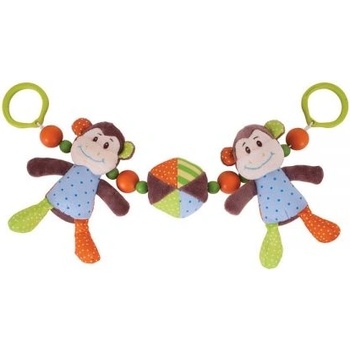 Bigjigs Toys - Верижка за количка - Маймунки (BB543)