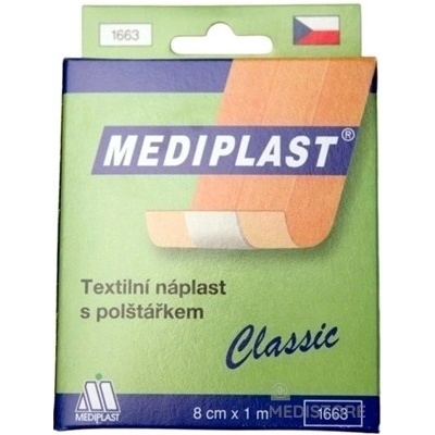 MEDIPLAST Textilná náplasť 1663 Classic 8 cm x 1 m
