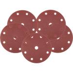 NEO TOOLS Шлифовъчни дискове 150 mm, P40, 5 бр. , с 9 отвора за 04-721 08-990 (08-990)