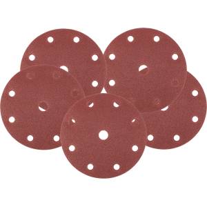 NEO TOOLS Шлифовъчни дискове 150 mm, P40, 5 бр. , с 9 отвора за 04-721 08-990 (08-990)