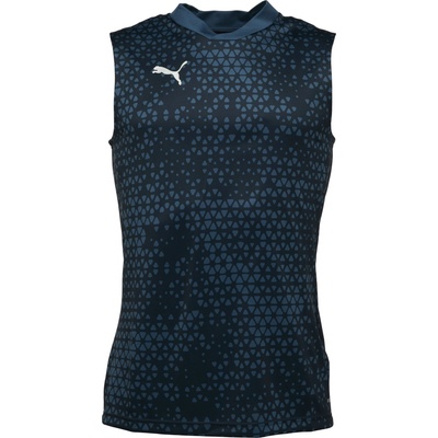 Puma Teamcup training jersey SL tmavo sivá biela