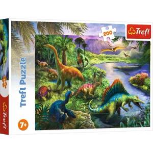 Trefl Trefl: Динозаври - пъзел от 200 части (13281)