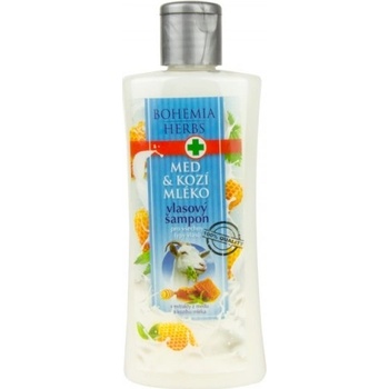 Bohemia Herbs šampon na vlasy Med a Kozí mléko 250 ml
