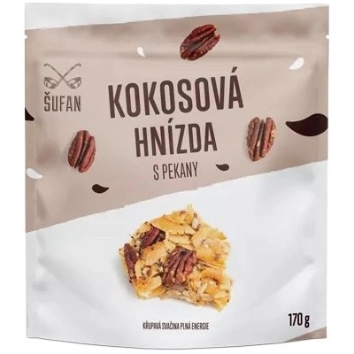 Müsli, Šufan Kokosová hnízda s jablky 170 g