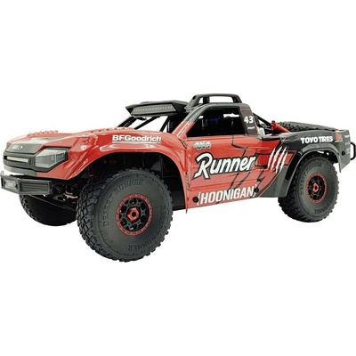 Runner červená/černá střídavý (Brushless) 1:7 Short Course 4WD (4x4) RtR