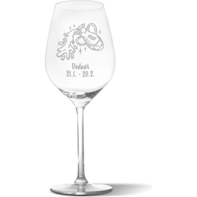 Sablio Pohár na víno Vodnár 490 ml