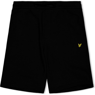 Lyle and Scott Поларени къси панталони Lyle and Scott Kids' Fleece Jogger Shorts - Jet Black Z865