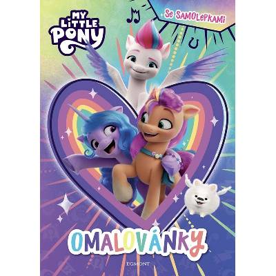 My Little Pony Moje omalovánky se samolepkami Alicanto
