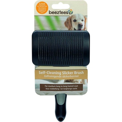 Beeztees Samočistiaca kefa SELF-CLEANING DOG BRUSH LARGE