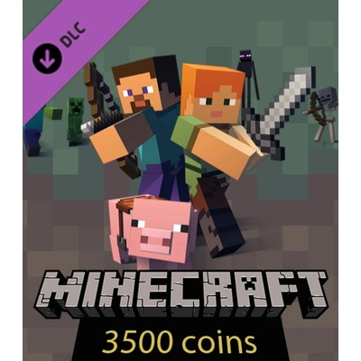 Minecraft Minecoins Pack 3500 Coins – Zboží Dáma